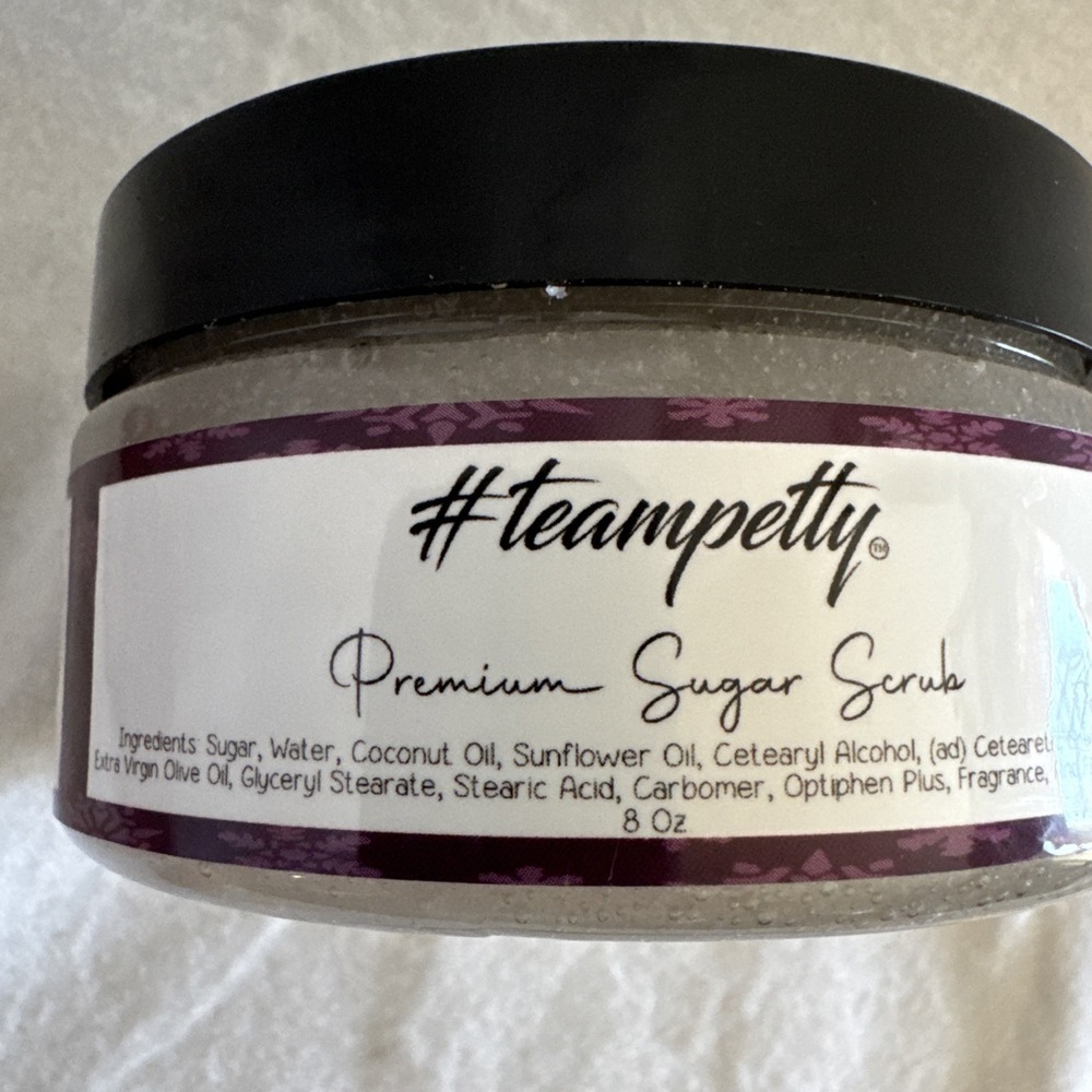 Shea Sugar‎ Body Scrub Sugar Plum Fairy 8 Ou Hydrating Small Batch USA Made
